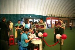 <b>爲軍地青年搭鵲橋——我會參與組織開展“情系國防•玫瑰之</b>